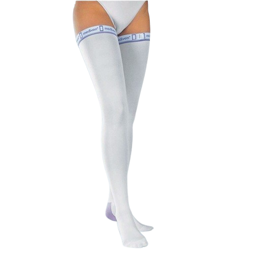 MEDIVEN Thrombexin 18 stehenní punč.vel.XL, bílá