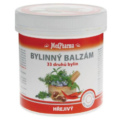 MEDPHARMA Bylinný balzám 33 druhů bylin, hřejivý 250 ml