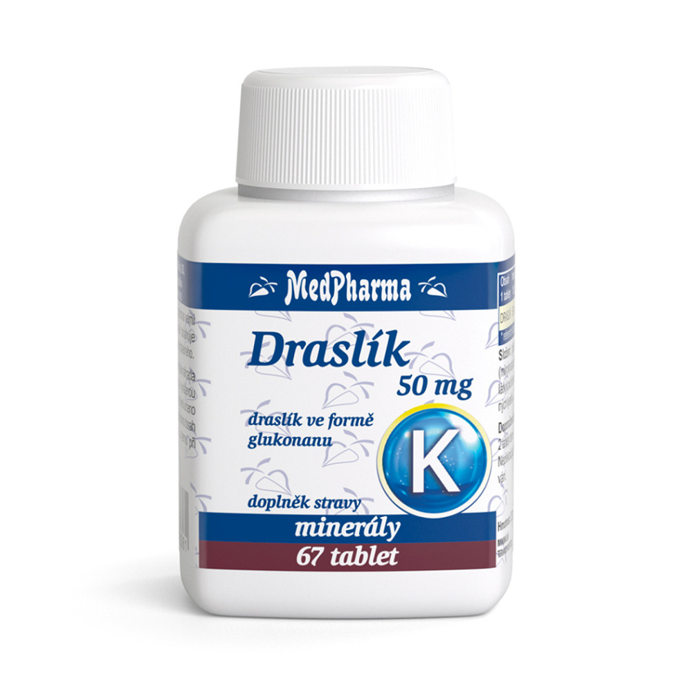 MEDPHARMA Draslík 50 mg 67 tablet