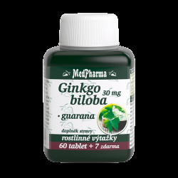MEDPHARMA Ginkgo biloba+Guarana 67 tablet