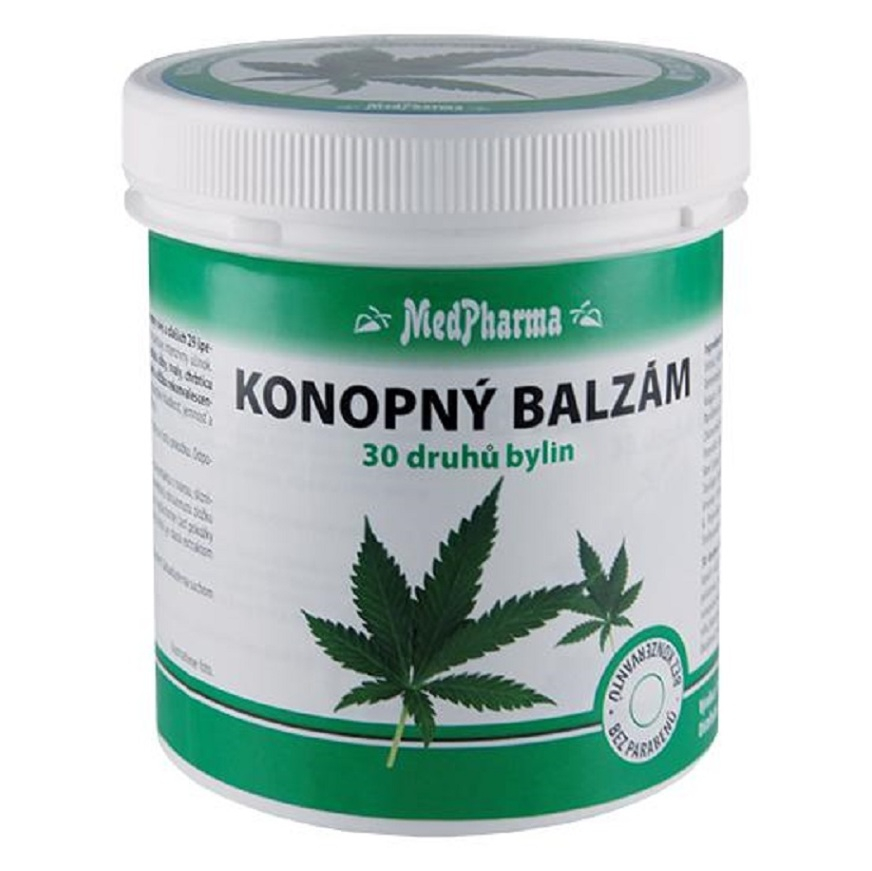 MEDPHARMA Konopný balzám 30 druhů bylin 250 ml