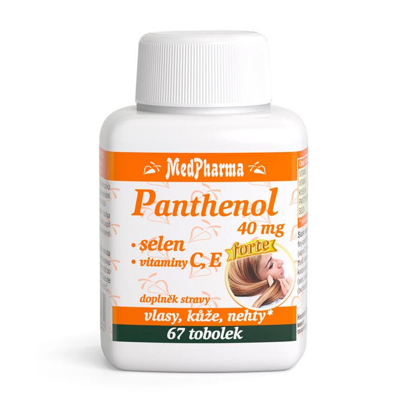 MedPharma Panthenol forte 40 mg 67 tobolek