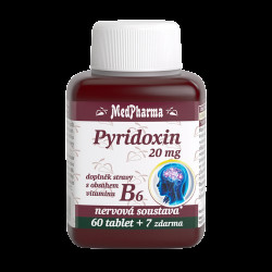 MEDPHARMA Pyridoxin (vitamin B6) 20 mg 67 tablet