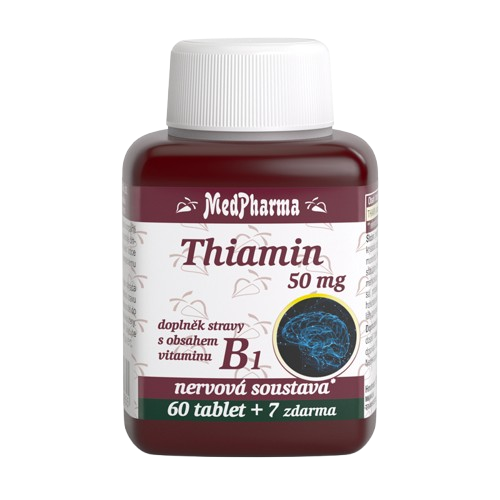 MEDPHARMA Thiamin (vitamin B1) 50 mg 67 tablet