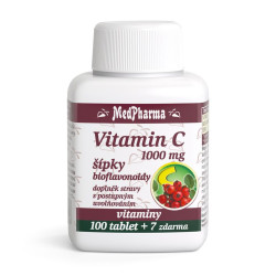 MedPharma Vitamin C 1000 mg s šípky 107 tablet