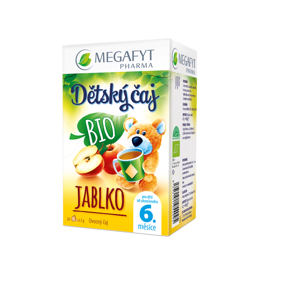 Megafyt BIO Dětský čaj jablko 20x2 g