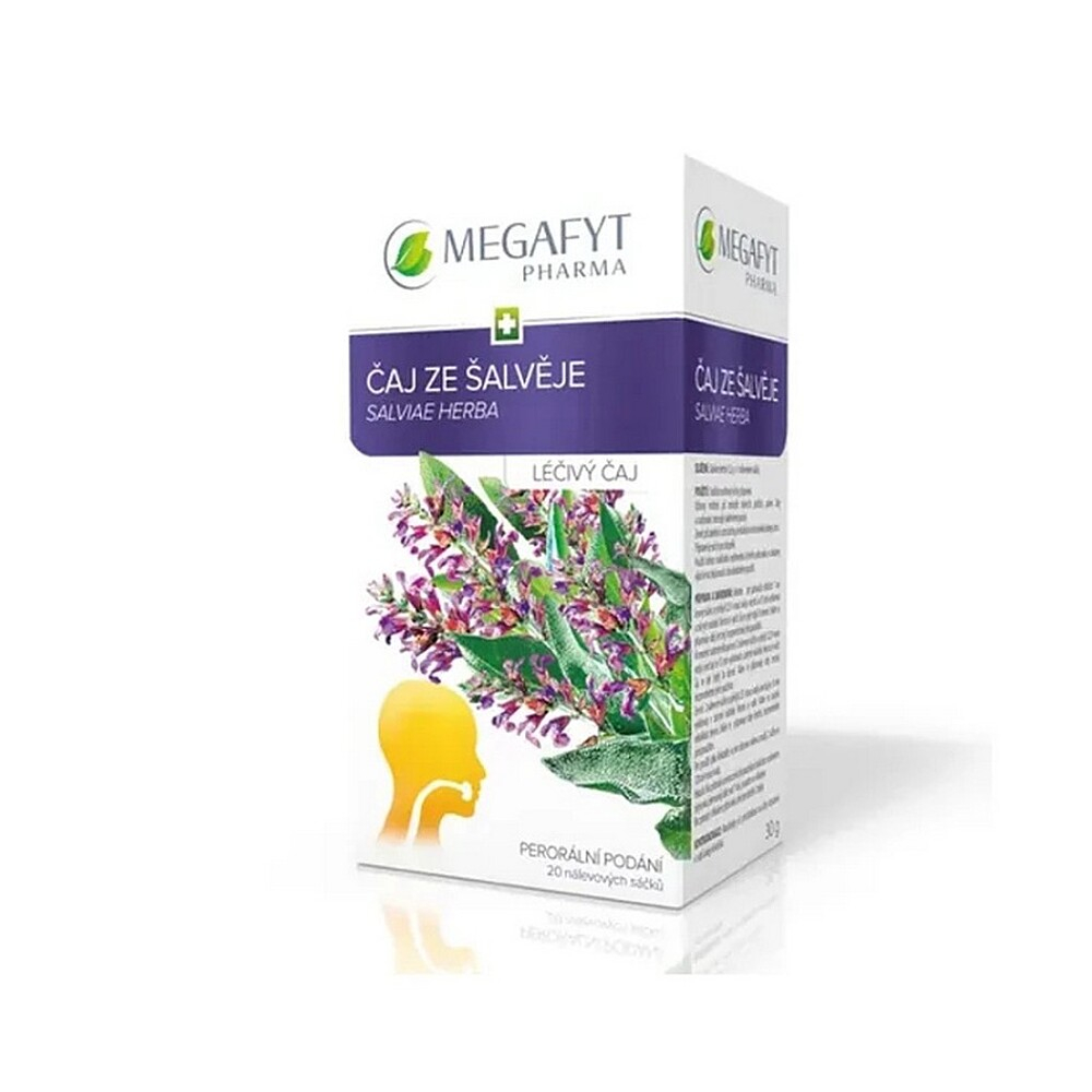 MEGAFYT Čaj ze šalvěje 20 sáčků
