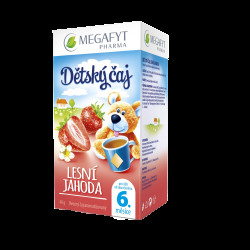 MEGAFYT Dětský čaj lesní jahoda 20 x 2 g
