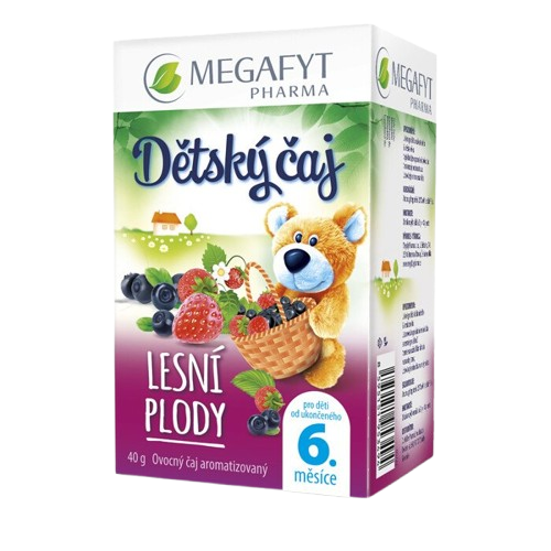 MEGAFYT Dětský čaj Lesní plody 20 x 2 g