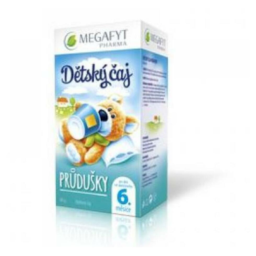 MEGAFYT Dětský čaj průdušky 20 x 2 g