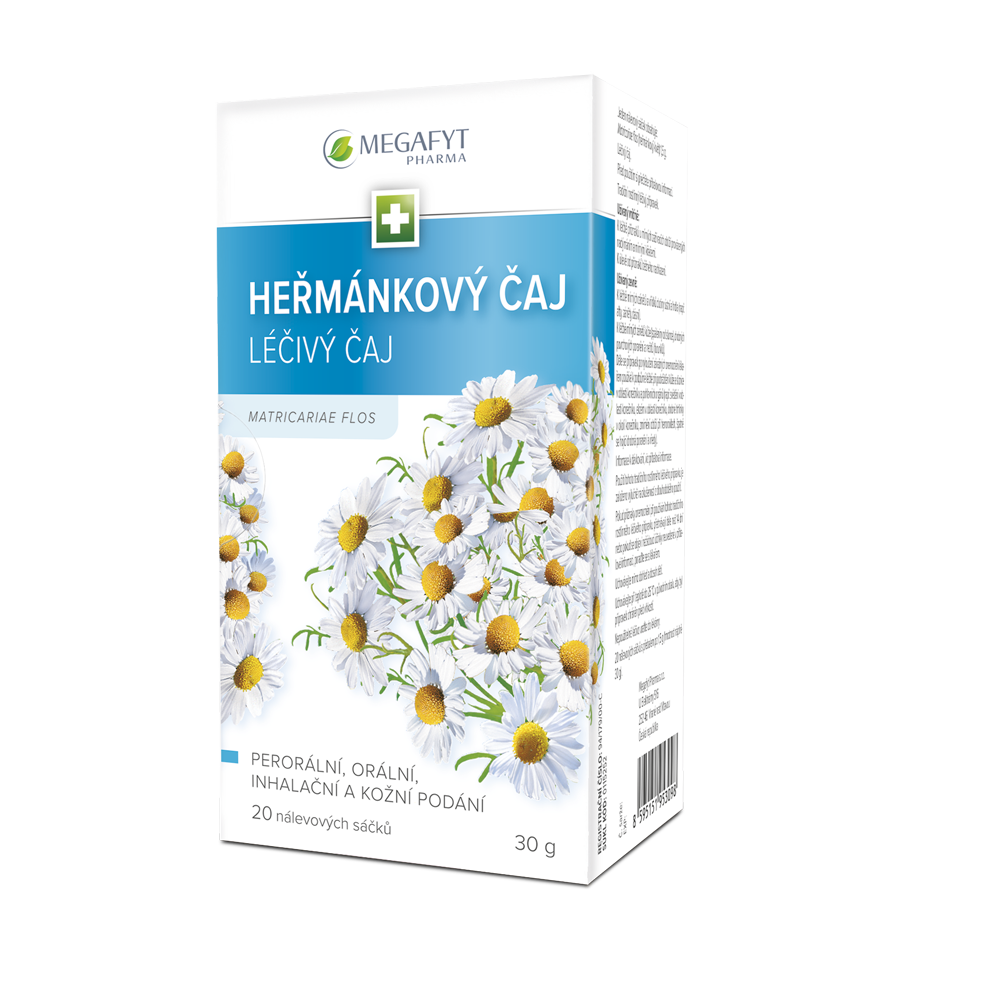 Megafyt Heřmánkový čaj nálevové sáčky 20x1,5 g
