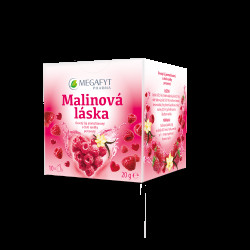 Megafyt Malinová láska porcovaný čaj 10x2 g