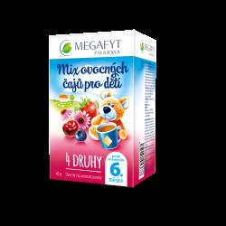 Megafyt MIX ovocných čajů pro děti 4 druhy 20x2 g
