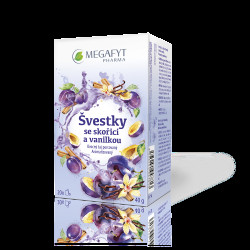 MEGAFYT Švestky se skořicí a vanilkou 20 sáčků