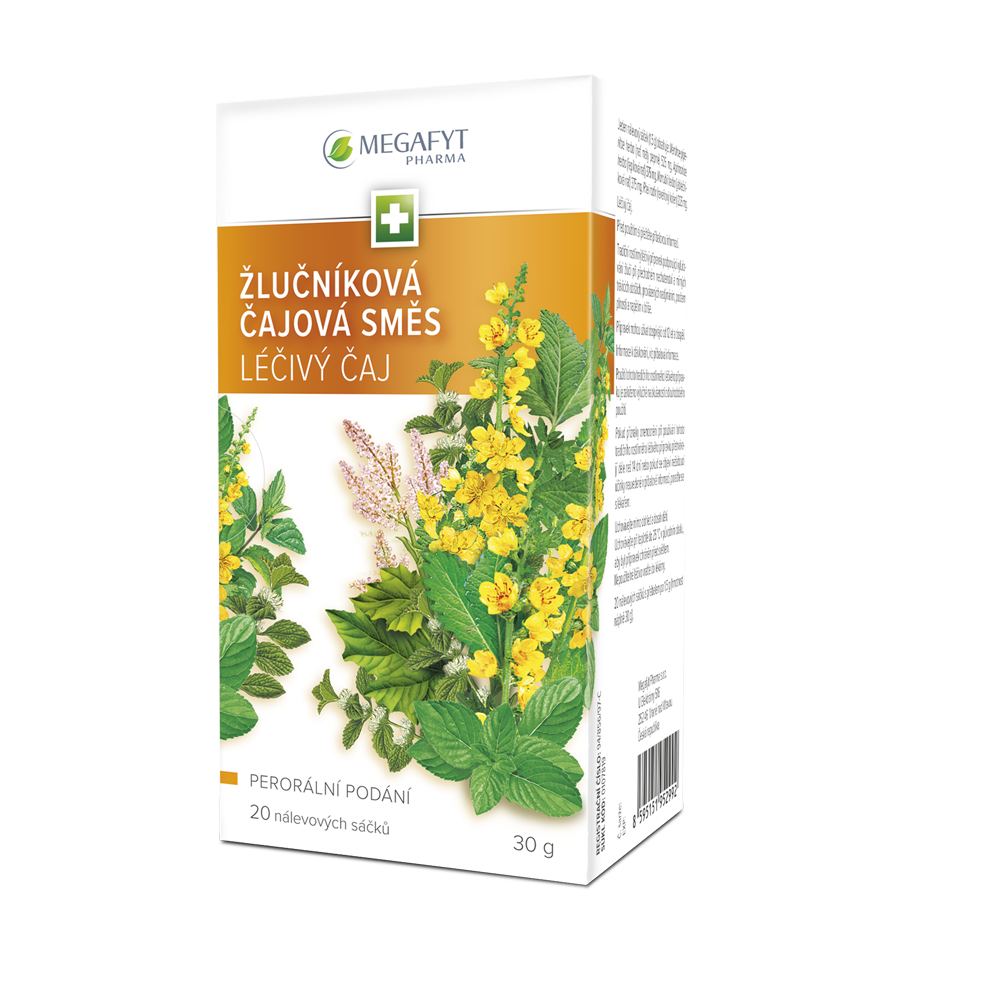 Megafyt Žlučníková čajová směs nálevové sáčky 20x1,5 g