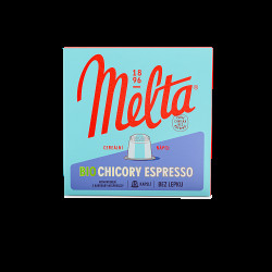 MELTA Chicory espresso BIO 15 kapslí