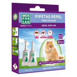MENFORSAN Antiparazitní pipety pro kočky 2 kusy