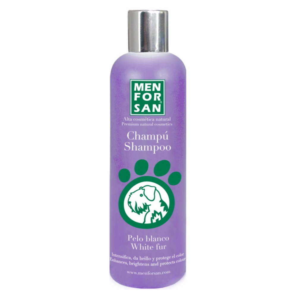 MENFORSAN Šampon pro zesvětlení bílé srsti pro psy 300 ml