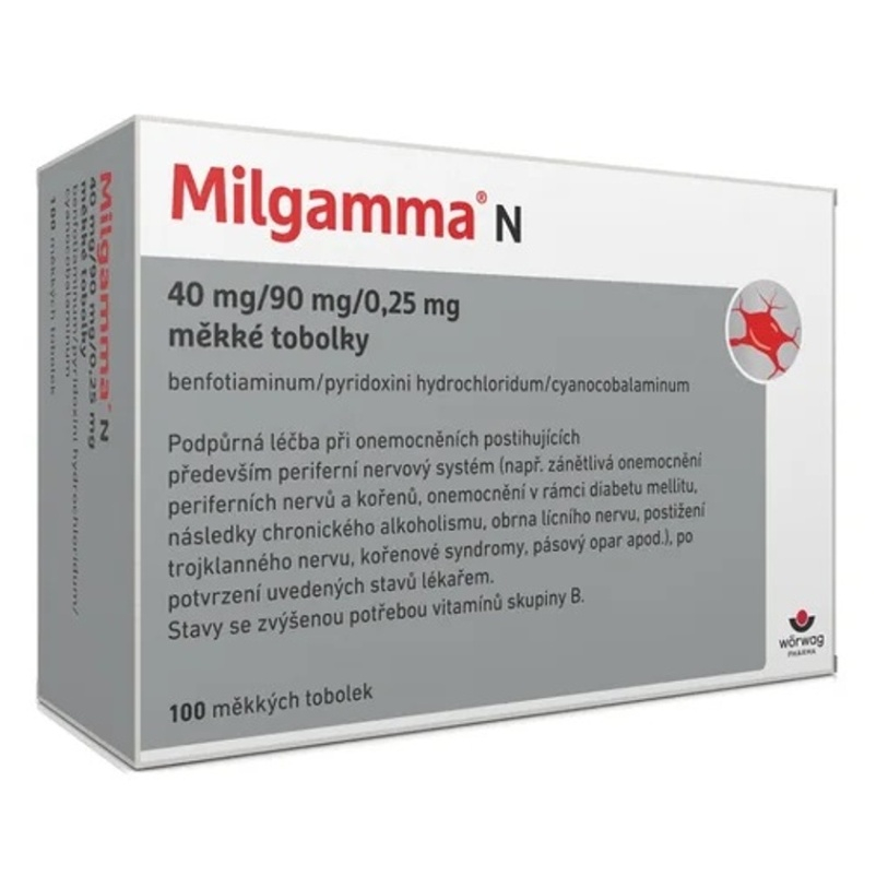 MILGAMMA N 100 měkkých tobolek