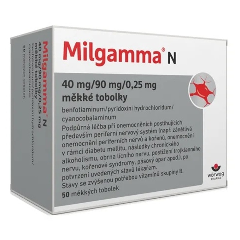 MILGAMMA N 50 měkkých tobolek