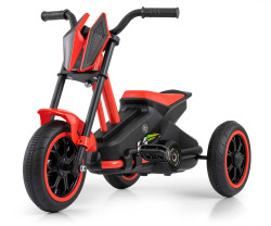 Milly Mally Dětská motokára RIDER – šlapací gokart, 3+, nosnost 30 kg - červená
