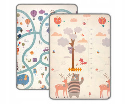 Milly Mally Oboustranná pěnová podložka 178x120 Kinder Animals
