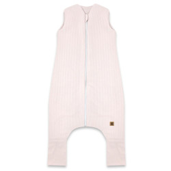 Miminu Spací vak se zahrnovacími nohavičkami, Soft Interlock, proužek, růžový, vel. M