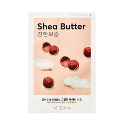 MISSHA Airy fit sheet mask shea butter plátýnková maska 19 g