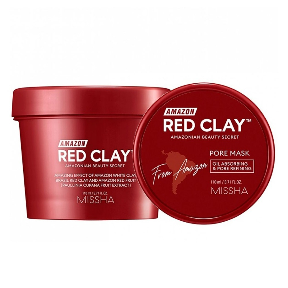 MISSHA Amazon čisticí maska s červeným jílem 110 ml