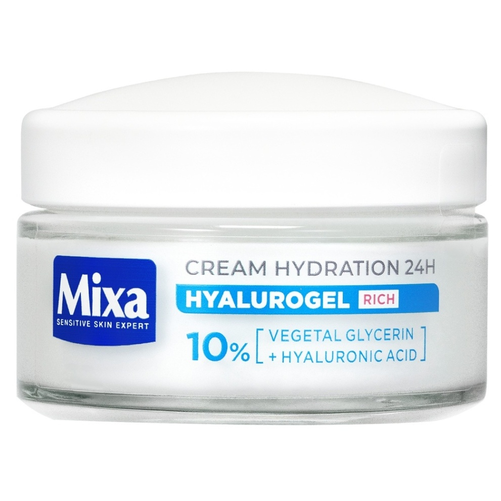 MIXA Hyalurogel Rich pleťový krém 50 ml