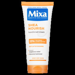 MIXA vyživující krém na ruce a nehty s bambuckým máslem 100 ml