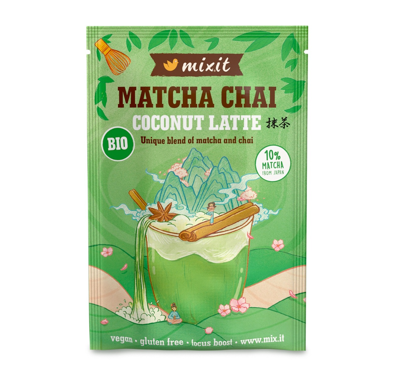 Mixit BIO Matcha Chai Coconut Latte 25 g
