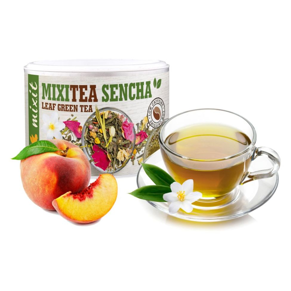 MIXIT Mixitea zelený čaj senza broskev 65 g