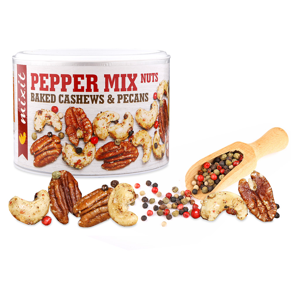 MIXIT Oříšky z pece čtyři druhy pepře 150 g