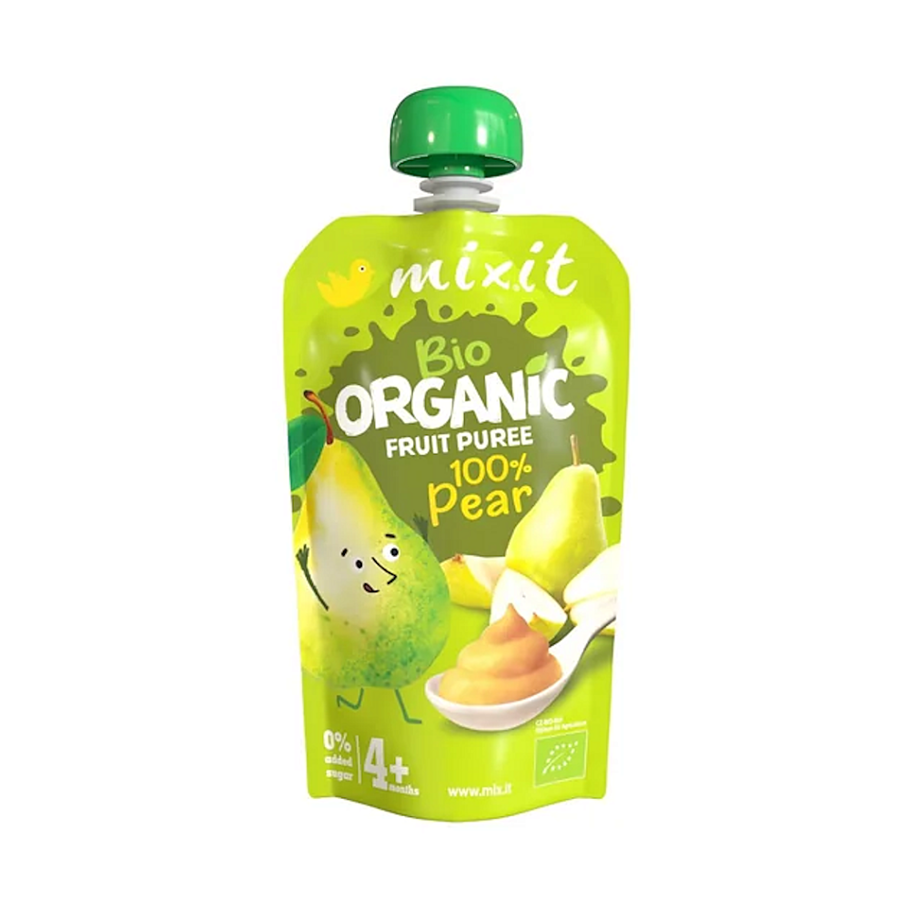 MIXIT Ovocná kapsička 100 % hruška BIO 100 g