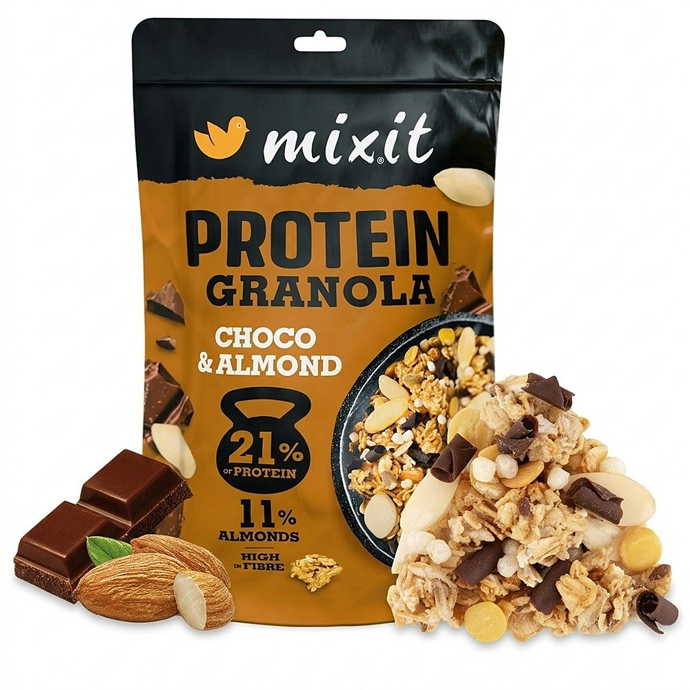 MIXIT Proteinová granola čoko a mandle 450 g