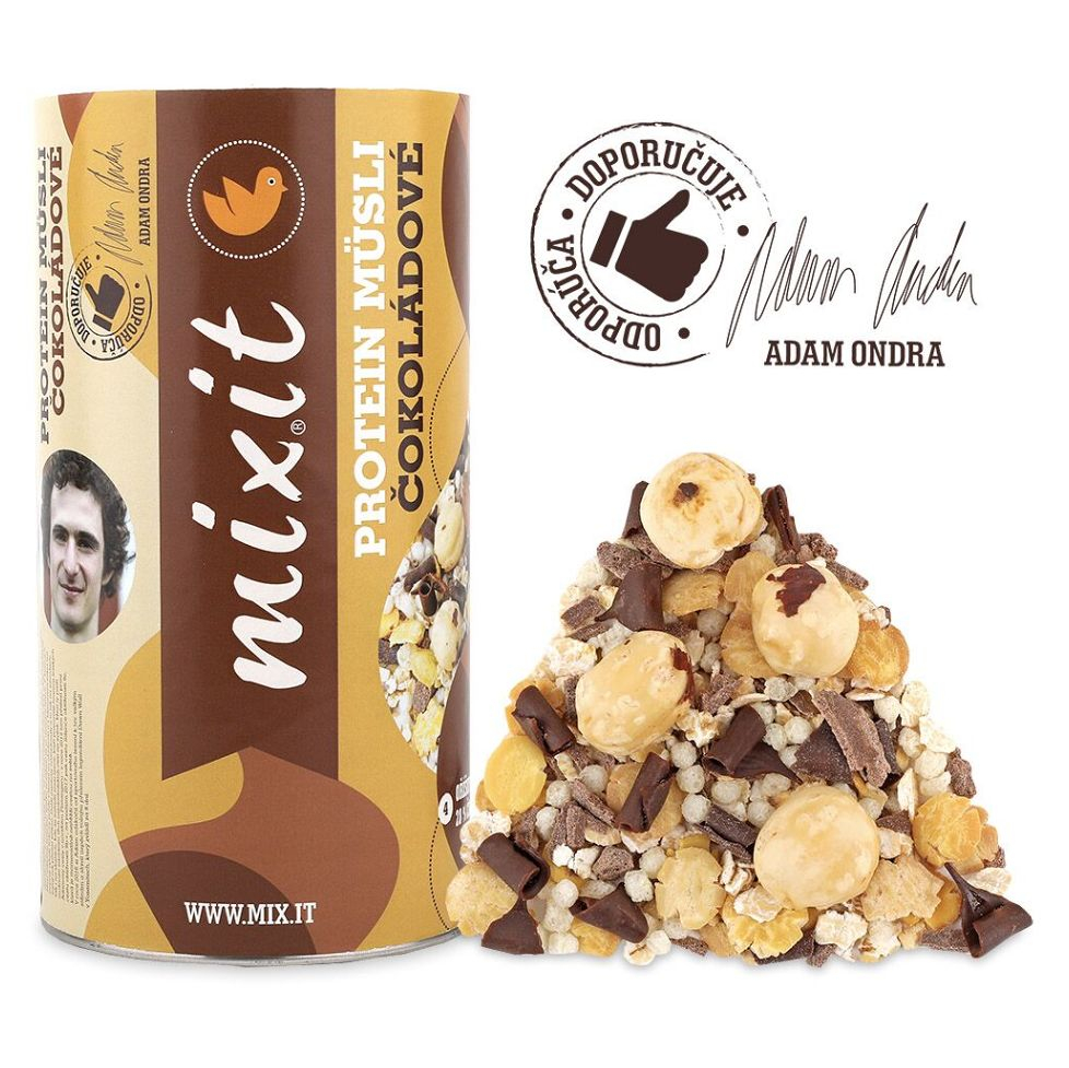 MIXIT Proteinové müsli čokoládové Adama Ondry 450 g