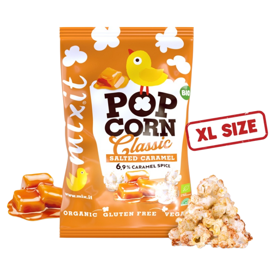 MIXIT Velký pocorn slaný karamel BIO 75 g