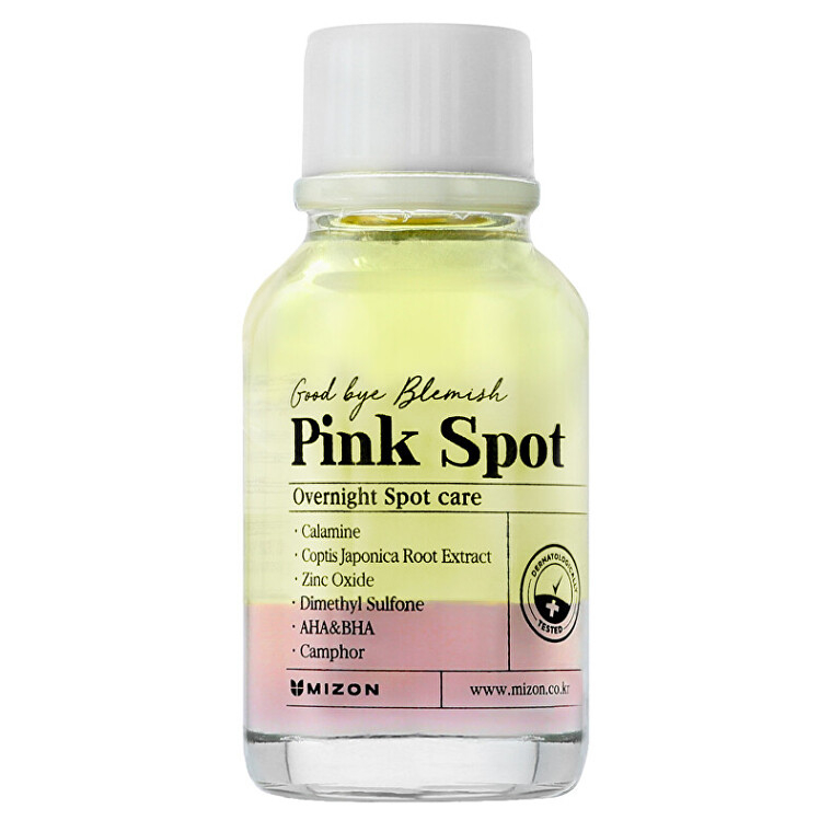 MIZON Noční sérum s pudrem proti akné Pink Spot Good Bye Blemish 19 ml