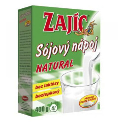 MOGADOR Sójový nápoj Zajíc natural 400 g