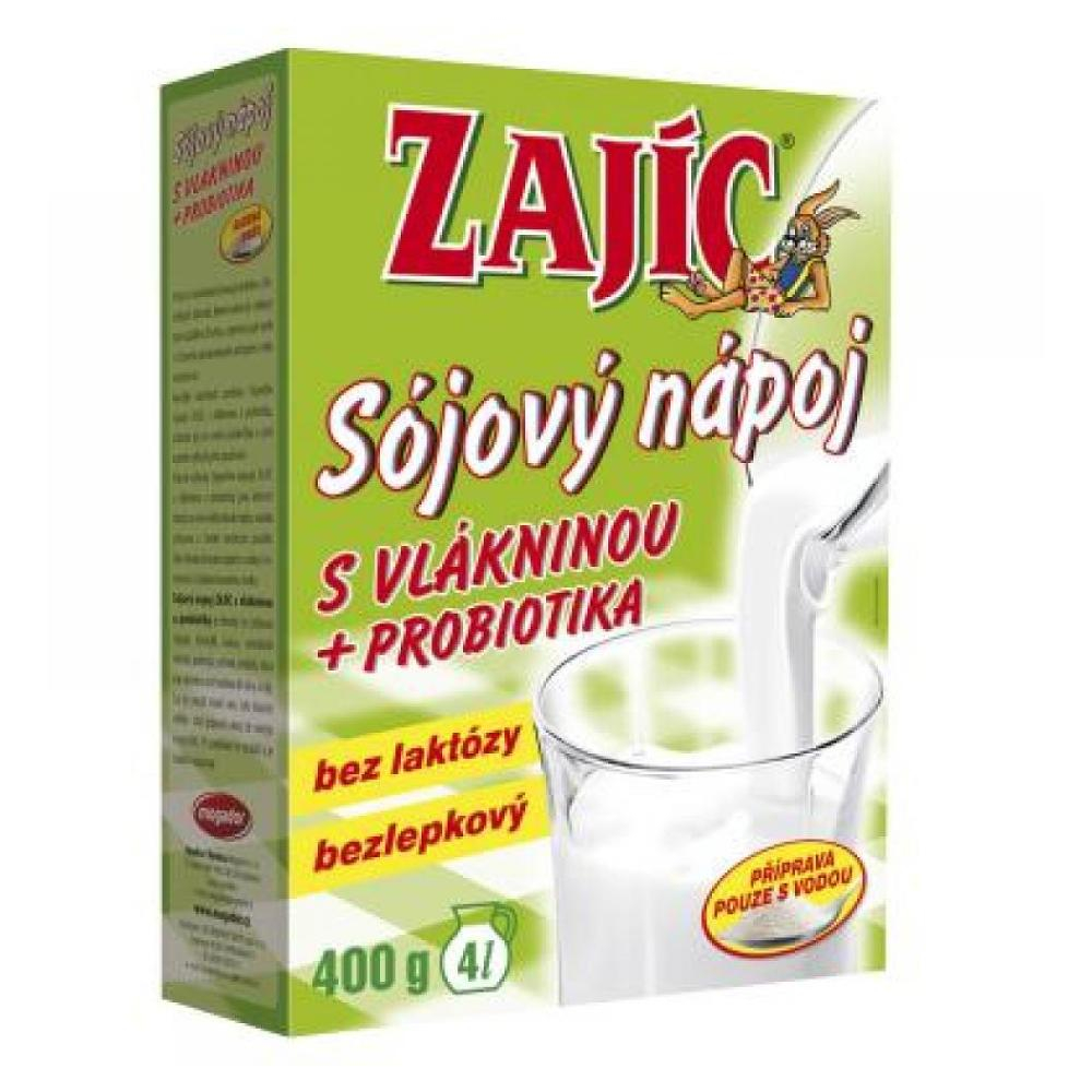 MOGADOR Sójový nápoj Zajíc s vlákninou 400 g
