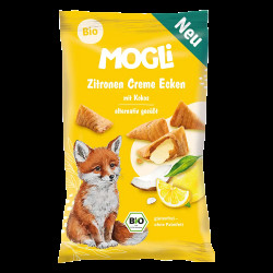 MOGLI Plněné citrónové taštičky BIO 30 g