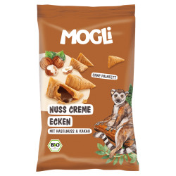 MOGLI Plněné lískooříškové taštičky 3r+ BIO 30 g