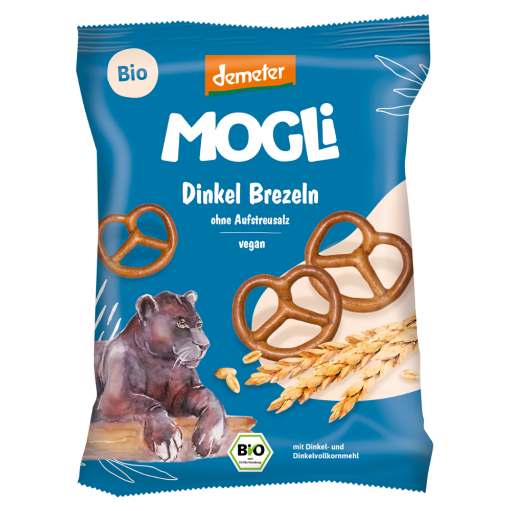 MOGLI Špaldové preclíky s certifikací Demeter 3r+ BIO 50 g