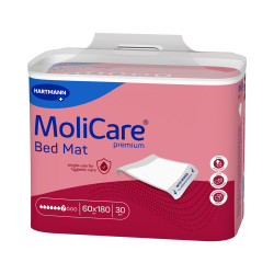 MoliCare Bed Mat 7 kapek 60 x 90 cm inkontinenční podložky se záložkami 30 ks