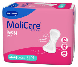 MOLICARE Lady inkontinenční vložky 4,5 kapky 14 ks