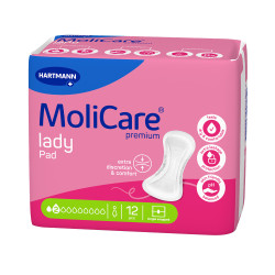 MoliCare Lady Pad 2 kapky inkontinenční vložky 12 ks