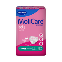 MoliCare Lady Pants 5 kapek, vel. L inkontinenční kalhotky 7 ks