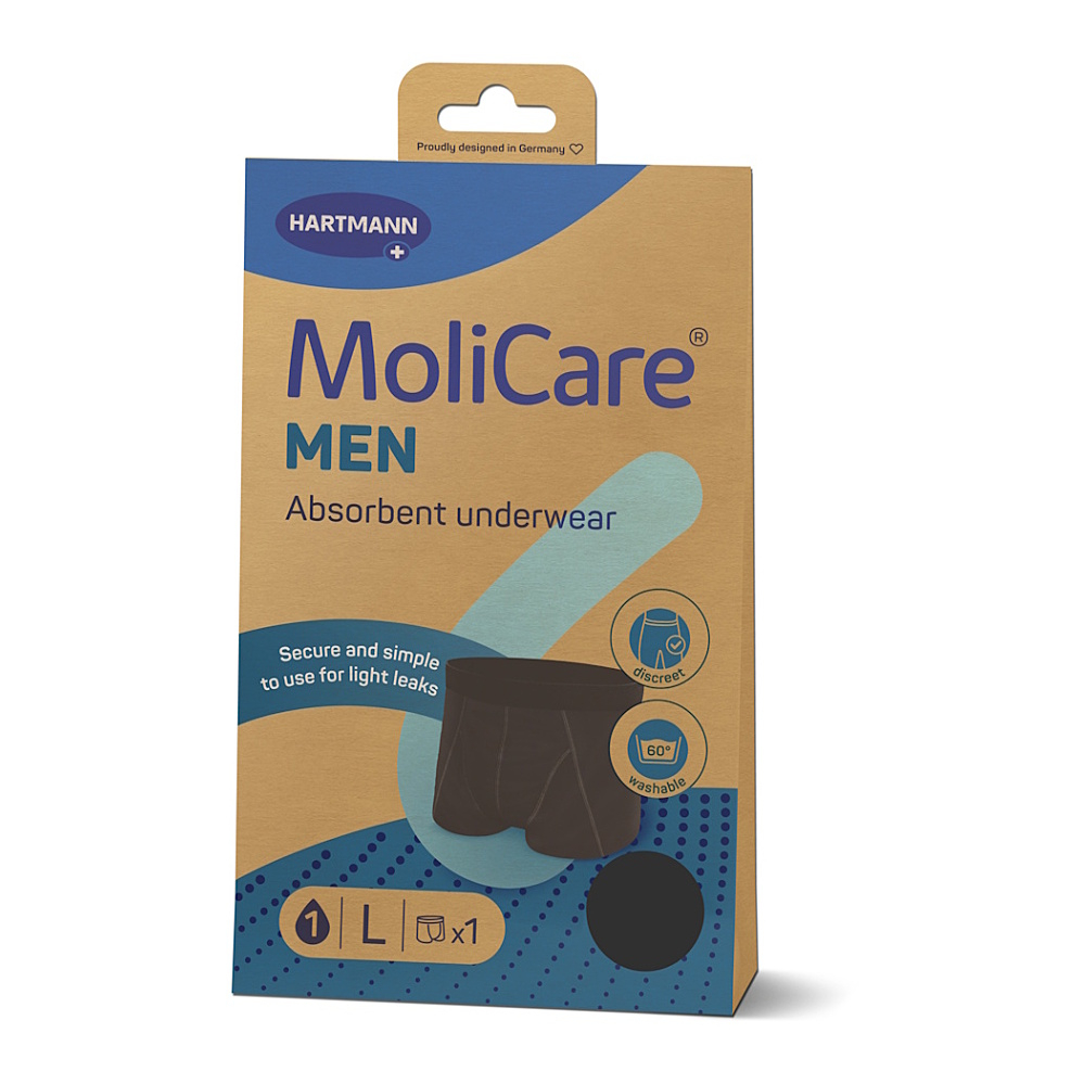 MOLICARE MEN Absorpční spodní prádlo L 1 kus + vložky X-change 5 kusů