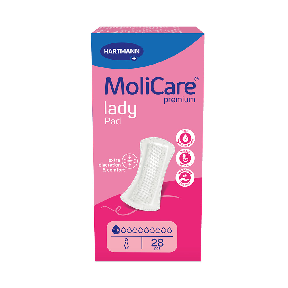 MoliCare Premium Lady 0,5 kapky inkontinenční vložky 28 ks